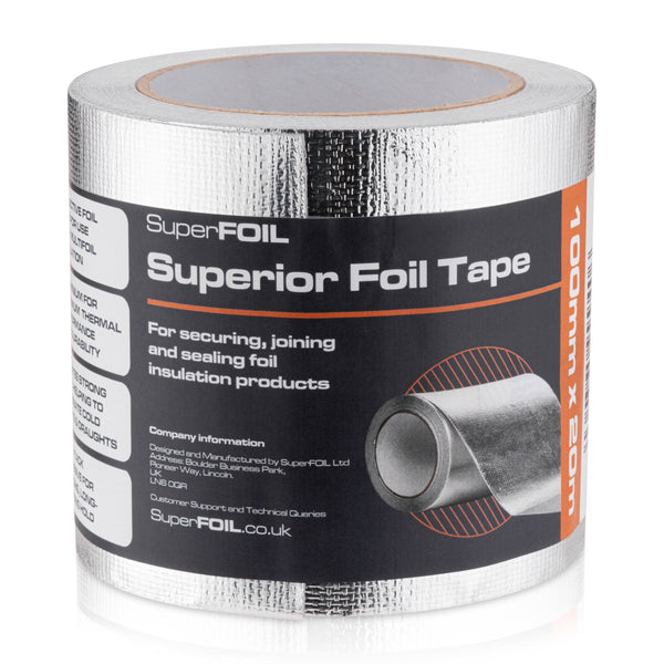 Fasson Foil Tape 2.5" X 60 Yards - Professional Grade Aluminum Foil Tape