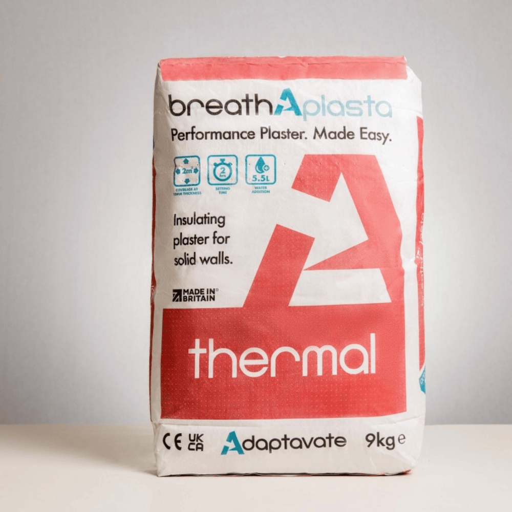 Breathaplasta Thermal Insulating Plaster x 9Kg Plaster