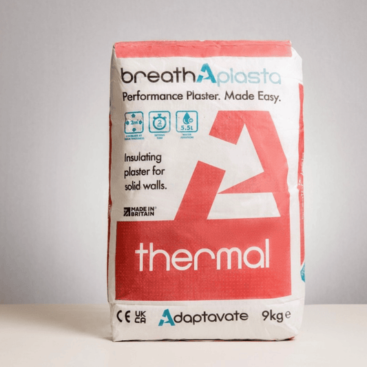 Breathaplasta Thermal Insulating Plaster x 9Kg Plaster