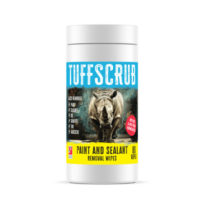 Vinco Tuffscrub Paint & Sealant Wipes - (Tub of 80) Sanitation