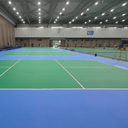 Indoor Rollout Vinyl Pickleball Court (Installation Accessories Included) 9m x 18m Vinyl Sports Flooring