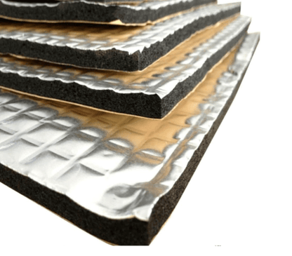 24 Sheets Van Insulation Soundproofing Aluminium Closed Cell Foam, GlassMAT GR Sound Blocking