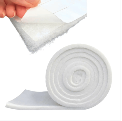 50mm Adhesive Camper Van Thermal Insulation White Fleece Absoft Material Thermal Van Liner