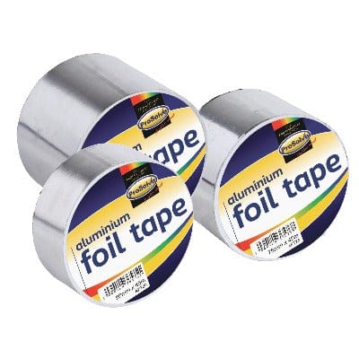 Aluminium Foil Tape - All Sizes 50mm x 45m Scrim and Jointing Tapes