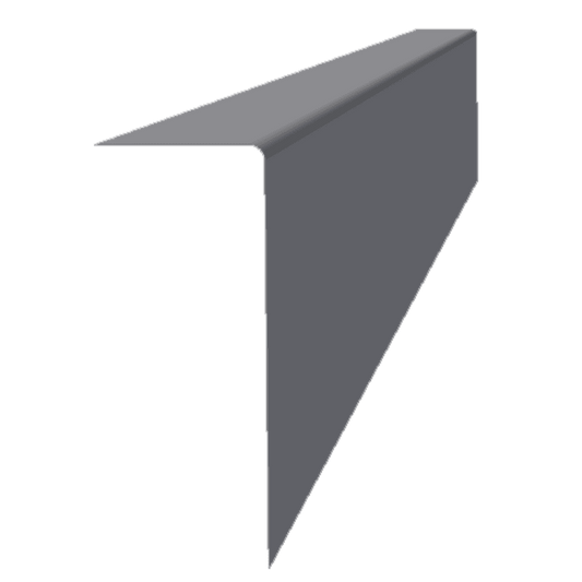AT300EXT External Angle Trim 90Mm X 240Mm X 3M - Durable Fibreglass Protection For Building Corners Fibre Glass Roofing Trims