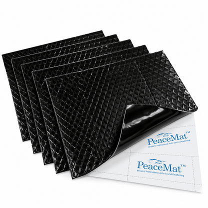 Camper Van Black Sound Deadening Sheet, PeaceMAT™ XR (x1 Sheet) Sound Deadening