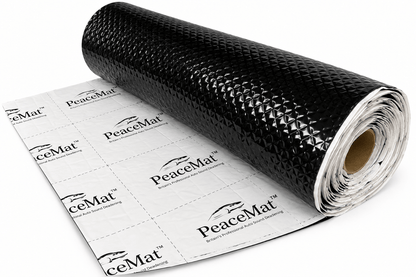 Camper Van Sound Deadening Mat, PeaceMAT XR 2m Roll in Black Sound Deadening