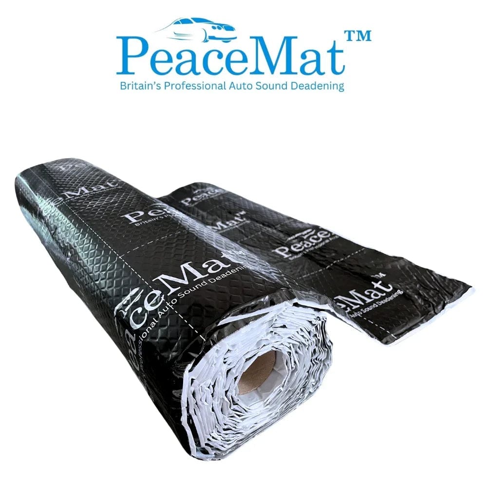 Camper Van Sound Deadening Mat, PeaceMAT XR 6m Roll in Black Sound Deadening
