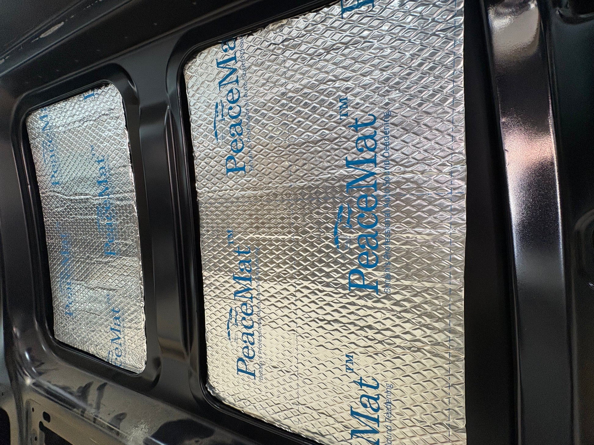20x Campervan Sound Deadening Sheets - Silver Butyl Soundproofing Mats for Car, Van & Doors (PeaceMAT XR) Sound Deadening
