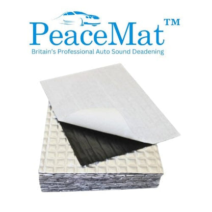 Camper Van Sound Deadening Pads, PeaceMAT™ XR (20 Sheets) Silver Sound Deadening