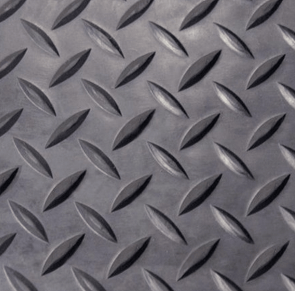 Floorflex Grey Camper Van Floor Soundproofing Checker 5mm PVC Mat + Foam