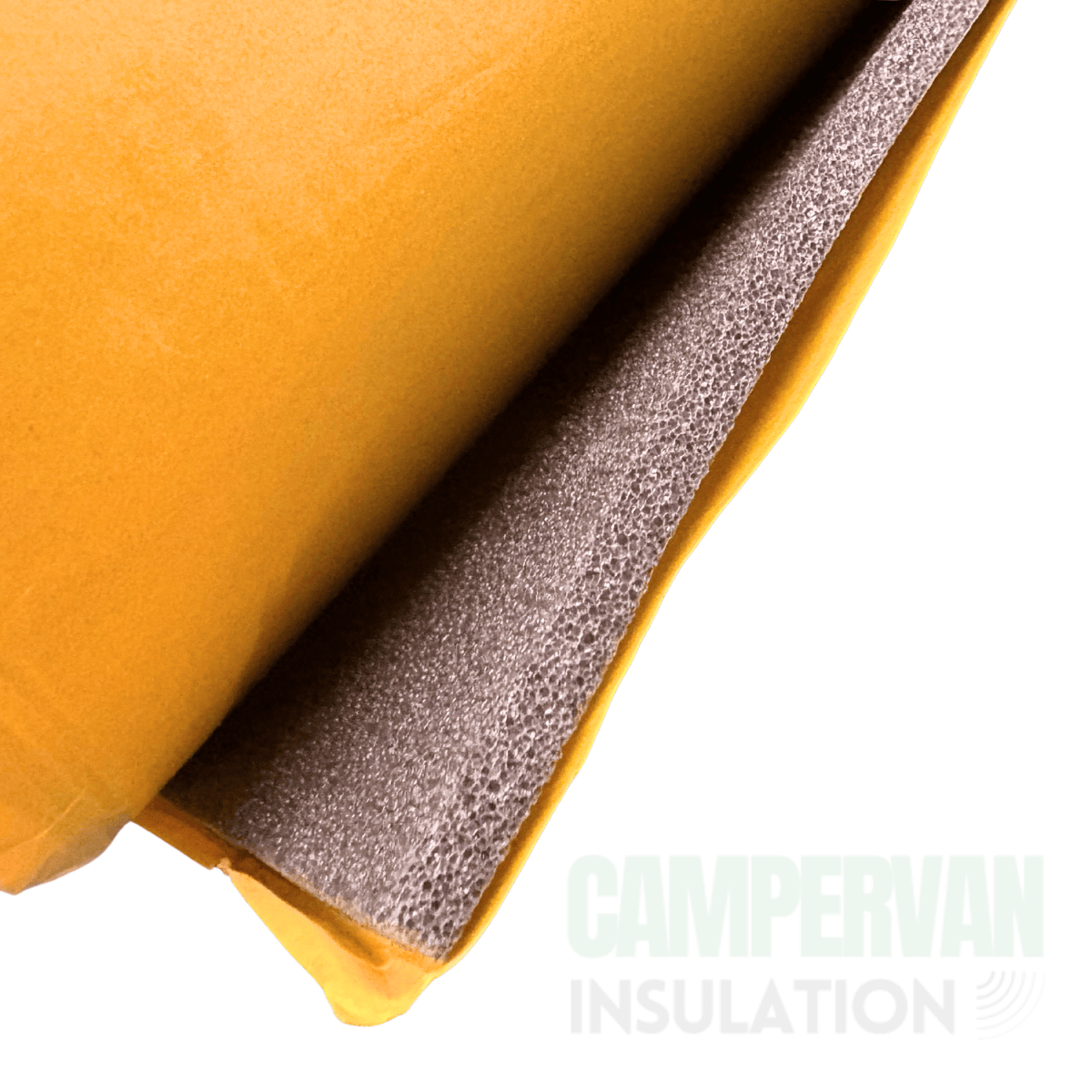 Off Cuts - 5mm Adhesive Sound Absorbing Polyethylene Foam insulation, 1m x 2m (2 x Rolls) Thermal Van Liner