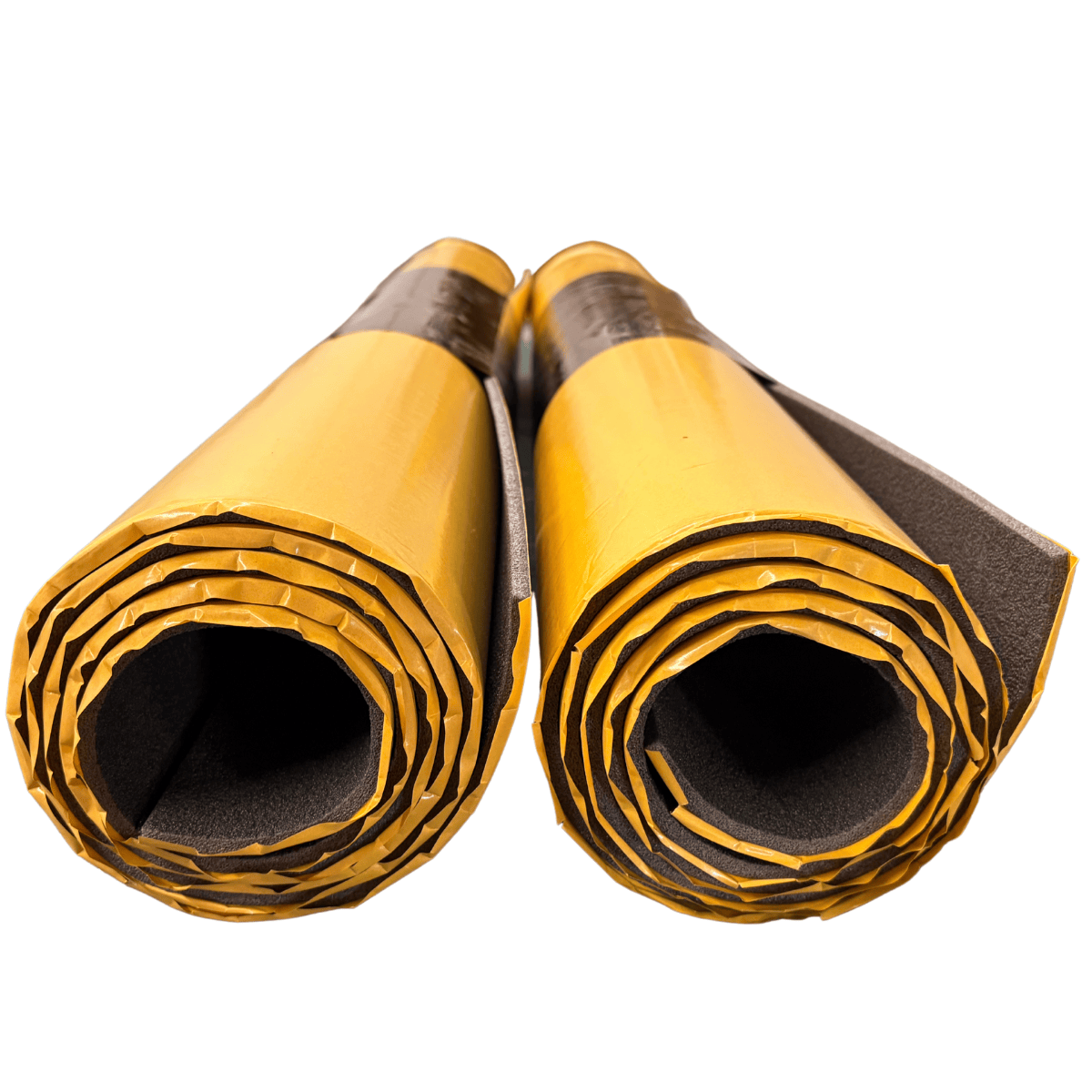 Off Cuts - 5mm Adhesive Sound Absorbing Polyethylene Foam insulation, 1m x 2m (2 x Rolls) Thermal Van Liner