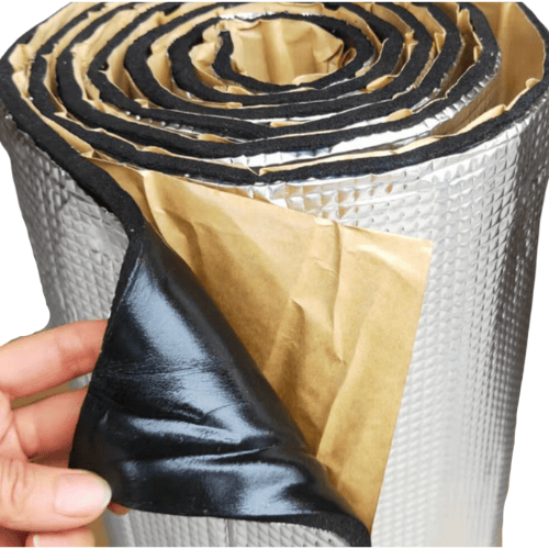 24 Sheets Van Insulation Soundproofing Aluminium Closed Cell Foam, GlassMAT GR Sound Blocking