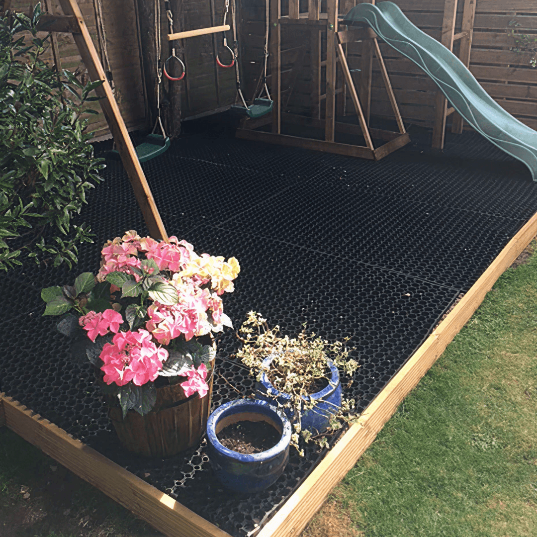 Grasslock Ground Protection Grass Tiles