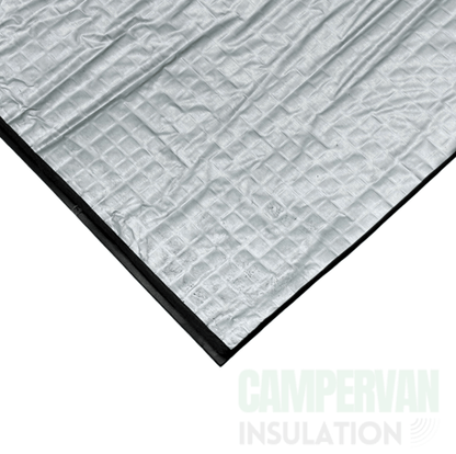 8mm Campervan Floor Soundproofing - Foam, Rubber & Foil Mat (TriLAM) Sound Blocking