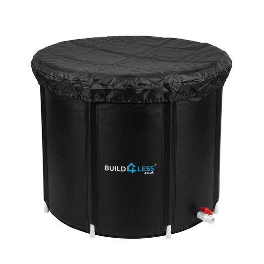 Premium Ice Bath - 85cm x 75cm - With Thermal Cover and Accessories Ice Bath