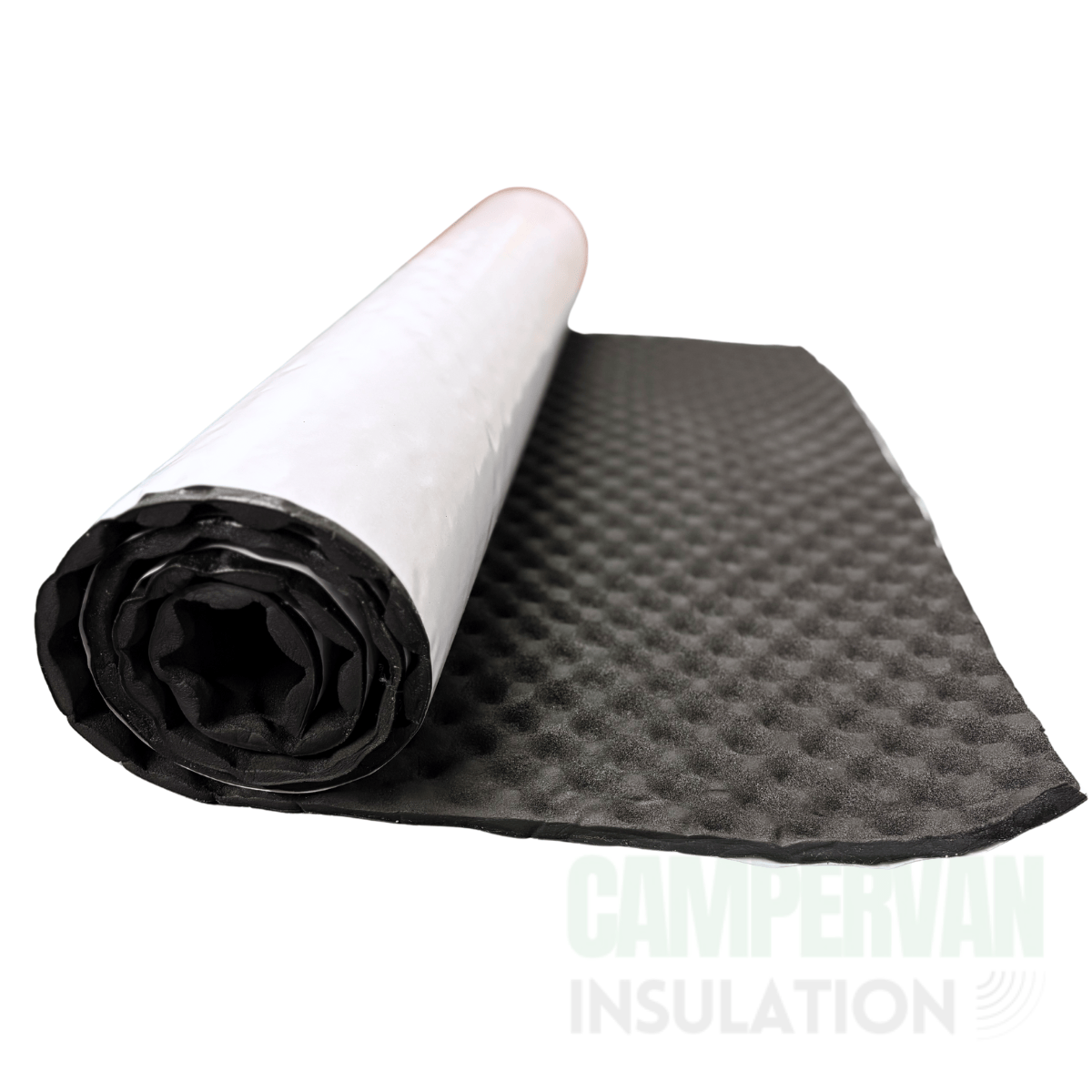 Off Cuts - 12mm Adhesive Egg Crate Shaped Sound Absorbing Closed Cell Foam, 1m x 2m Roll Thermal Van Liner