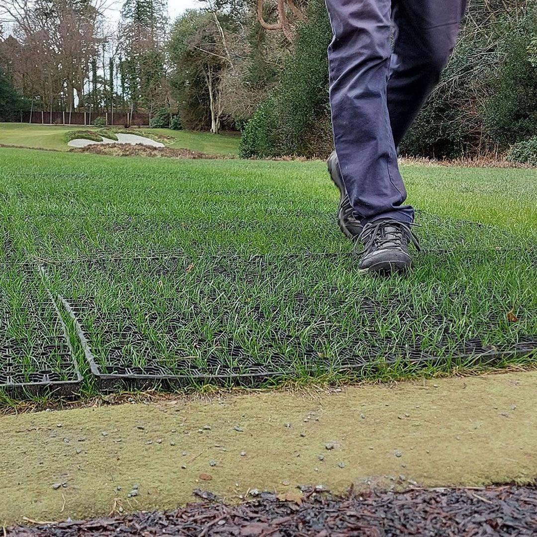 Grasslock Ground Protection Grass Tiles