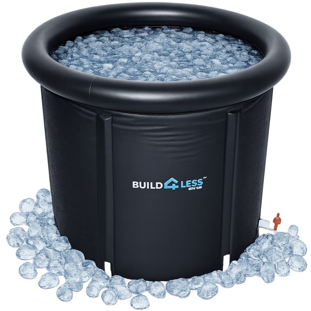 Premium Ice Bath - 85cm x 75cm - With Thermal Cover and Accessories Ice Bath
