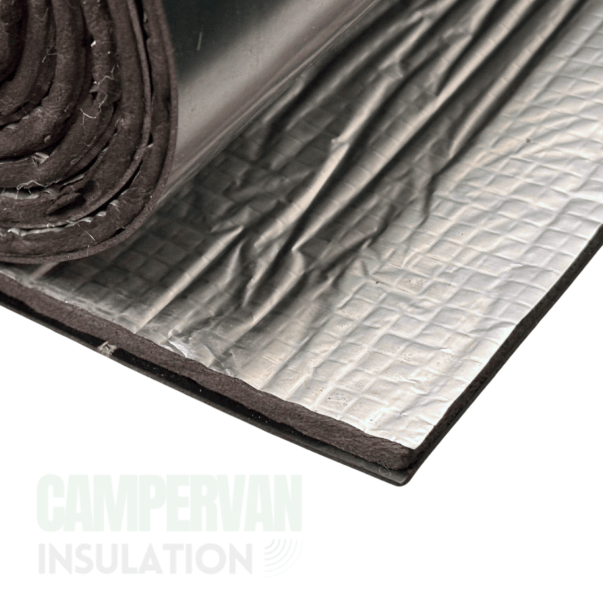 8mm Campervan Floor Soundproofing - Foam, Rubber & Foil Mat (TriLAM) Sound Blocking