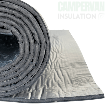 8mm Campervan Floor Soundproofing - Foam, Rubber & Foil Mat (TriLAM) Sound Blocking