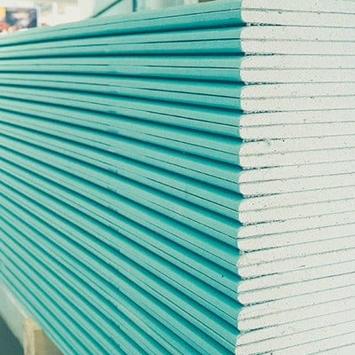 Moisture Resistant Plasterboard Tapered Edge 2.4m x 1.2m x 15mm (36 Sheets Per Pallet)