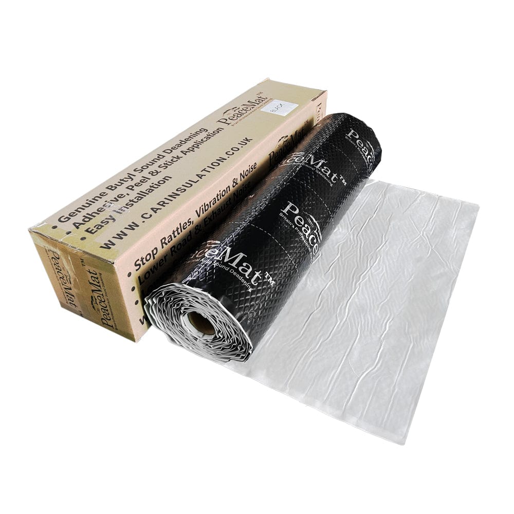 Camper Van Sound Deadening Mat, PeaceMAT XR 6m Roll in Black Sound Deadening