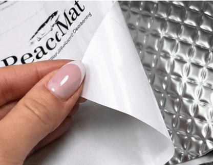 Camper Van Sound Deadening Mat, PeaceMAT XR 4m Roll in Silver Sound Deadening