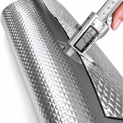 Campervan Sound Deadening Mat, PeaceMAT XR 2m Roll in Silver Sound Deadening