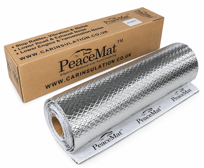 Camper Van Sound Deadening Mat, PeaceMAT XR 4m Roll in Silver Sound Deadening