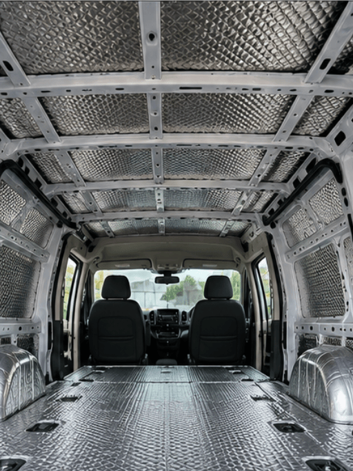 Campervan Sound Deadening Mat, PeaceMAT XR 2m Roll in Silver Sound Deadening