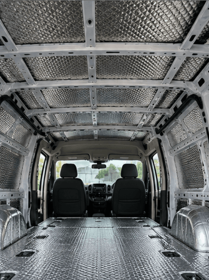 Campervan Sound Deadening Mat, PeaceMAT XR 2m Roll in Silver Sound Deadening