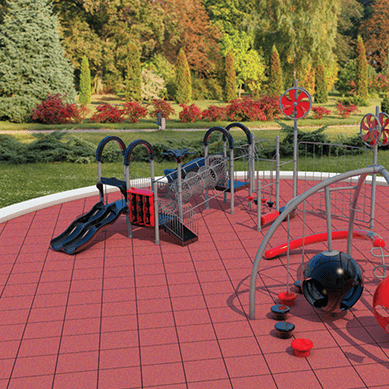 Outdoor Playground Safety Mats