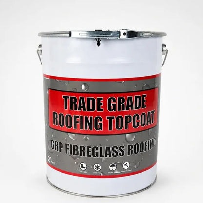 GRP/Fibreglass Roofing Topcoat Dark Grey – Free Catalyst 10kg Resins & Topcoats