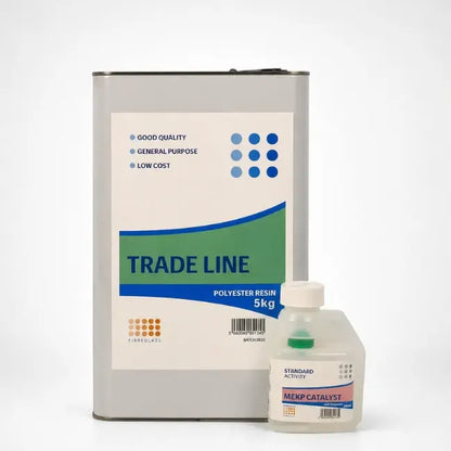 GRP Roofing Resin - Cost-Effective Cold-Applied Solution for Flat Roofs 5kg Resins & Topcoats