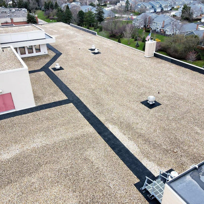Extra Thick Rubber Rooftop Tiles