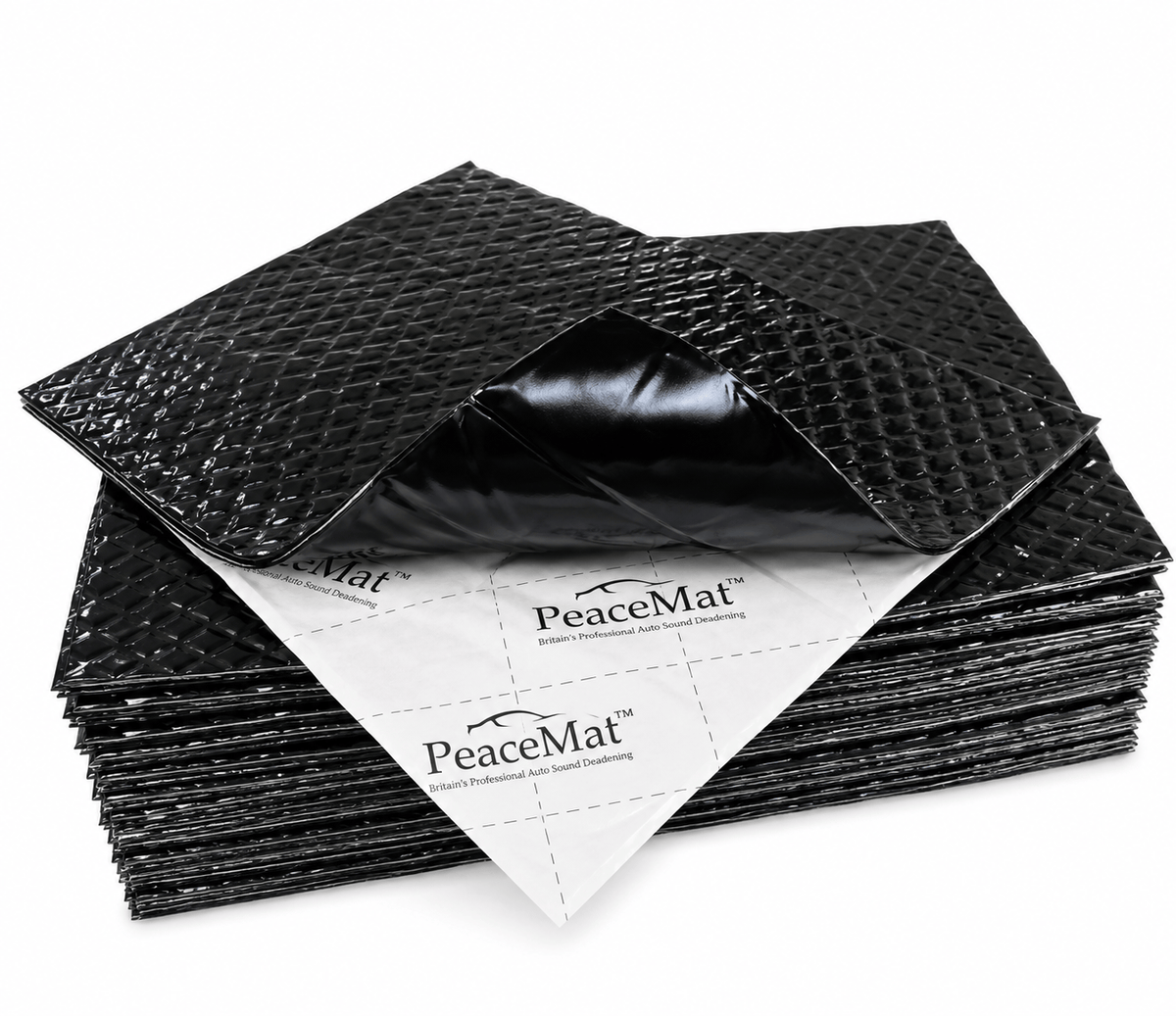 Camper Van Black Sound Deadening Sheet, PeaceMAT™ XR (x1 Sheet) Sound Deadening