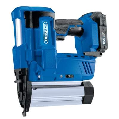D20 20V Nailer/Stapler with 1 x 2.0Ah Battery and Charger