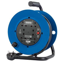 Load image into Gallery viewer, 230V Four Socket Industrial Cable Reel - All Sizes 25m
