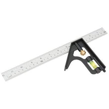 Load image into Gallery viewer, 300mm Metric And Imperial Combination Square Hand Tools
