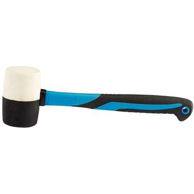 Rubber Head Mallet With Fibreglass Shaft (450g/16oz) Hand Tools