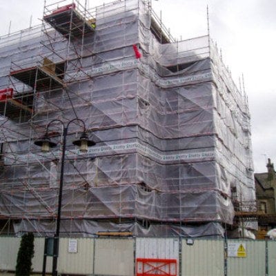 Powerclad Standard XL Scaffold Sheeting 4m x 45m (180m2)