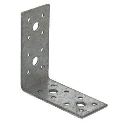 Galvanised Heavy Duty Angle Brackets - All Sizes Building Materials
