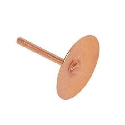 Forgefix Copper Disc Rivets 20mm x 20mm x 1.5mm - Full Range Timber Nails