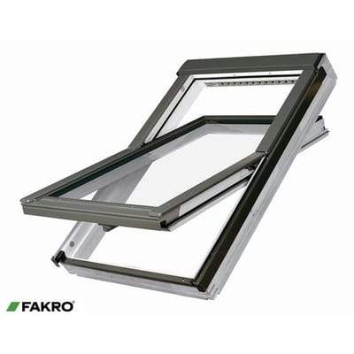 Fakro FTW-V White Acrylic Coated Pine Centre Pivot Window - All Sizes Roofing
