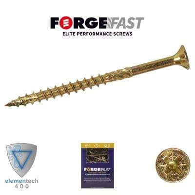 Forgefix Anti-Split & Fast Start Woodscrew - All Sizes Building Materials