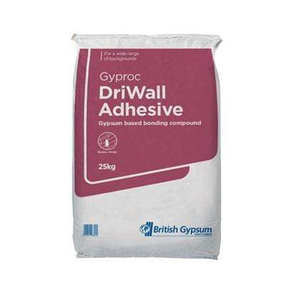 Gyproc Driwall Adhesive 25Kg - 560 Bags (56 Bags x 10 Pallets) Half Load Building Materials