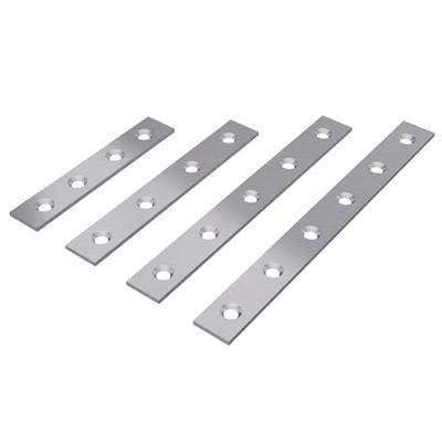 Zinc Plated Mending Plates - All Sizes 75mm x 15mm (Flat) (Pack of 25) Building Materials