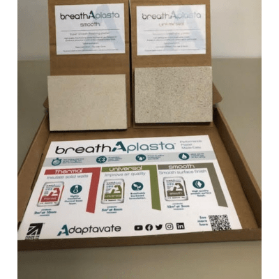 Breathaplasta Smooth Finishing Plaster Sample Box – Insulation4Less